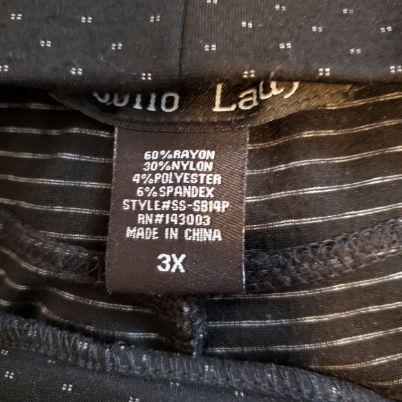 Plus Size Soho Lady Stretch Pants 3XL - Picture 9 of 9